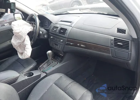 2008 BMW X3 3.0Si from USA, damaged, VIN WBXPC93478WJ14243